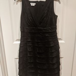 Black cocktail party dress